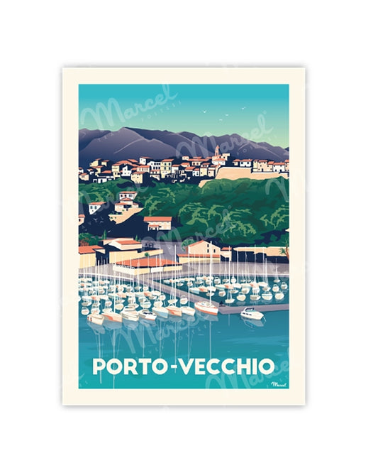 PORTO-VECCHIO Postcard “The Port”