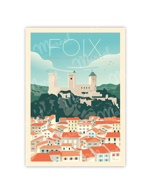 FOIX Postcard