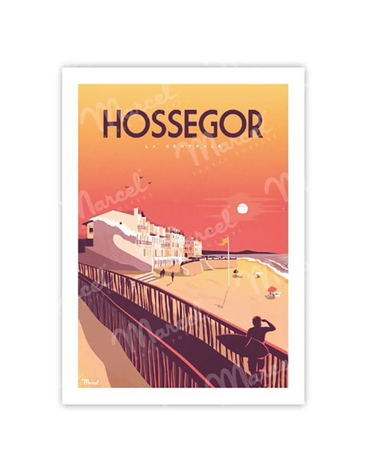 HOSSEGOR Postcard "The Power Station"