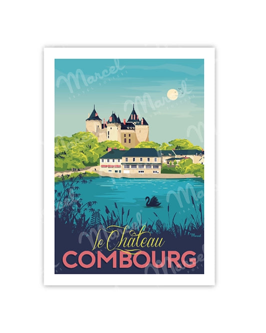 Postcard "Combourg Castle"