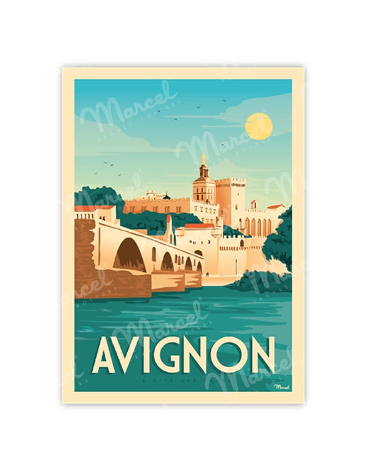 Postcard AVIGNON "The City of the Popes"