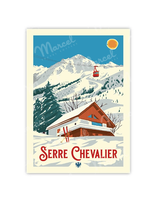 SERRE-CHEVALIER Postcard "The Chalet"