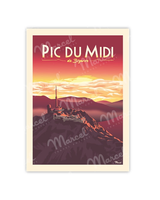 Postcard PIC DU MIDI DE BIGORRE