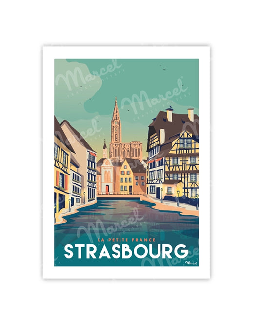 Postcard STRASBOURG "Little France"