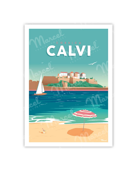 Carte Postale CALVI