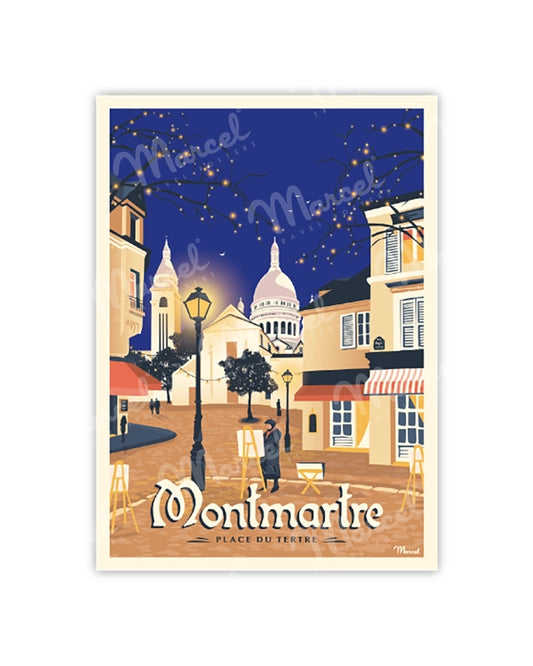 Postcard MONTMARTRE "Place du Tertre"