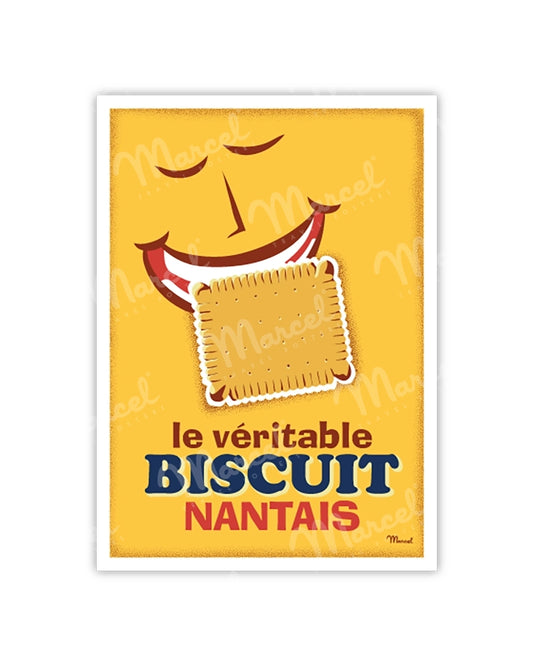 Postcard "The Nantes Biscuit"