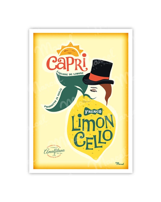 Postcard "Limoncello"