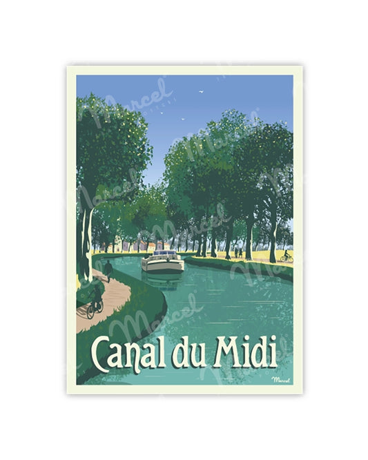 Postcard CANAL DU MIDI