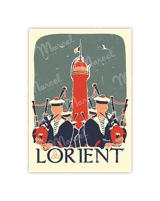 Carte Postale LORIENT