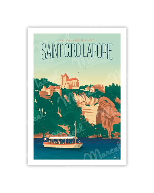 Postcard ST-CIRQ-LAPOPIE