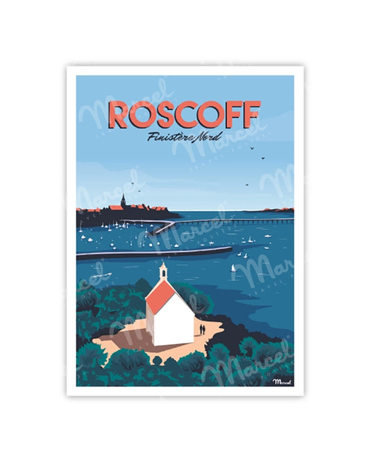 ROSCOFF Postcard "North Finistère"