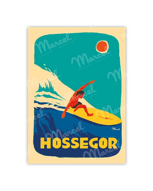 HOSSEGOR "Surfer" Postcard
