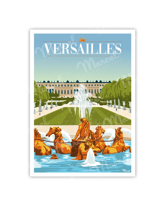 VERSAILLES Postcard