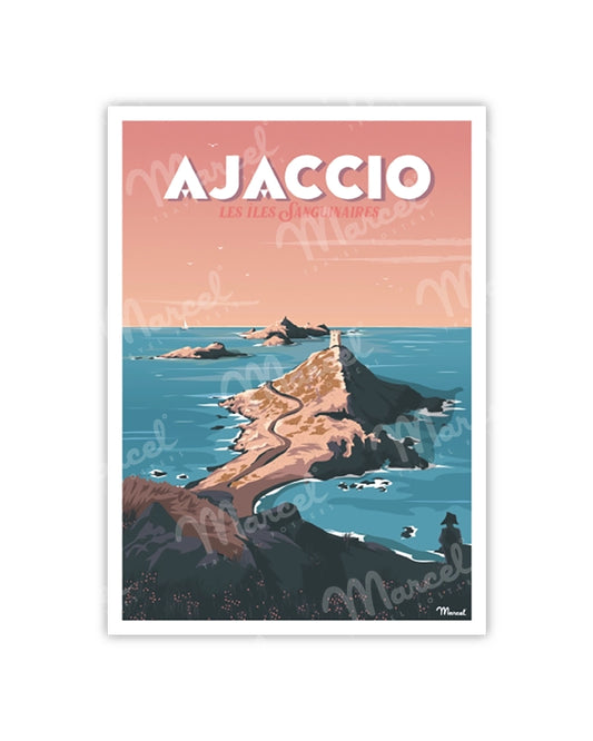 Postcard AJACCIO "The Blood Islands"
