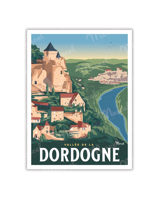 Postcard THE DORDOGNE VALLEY