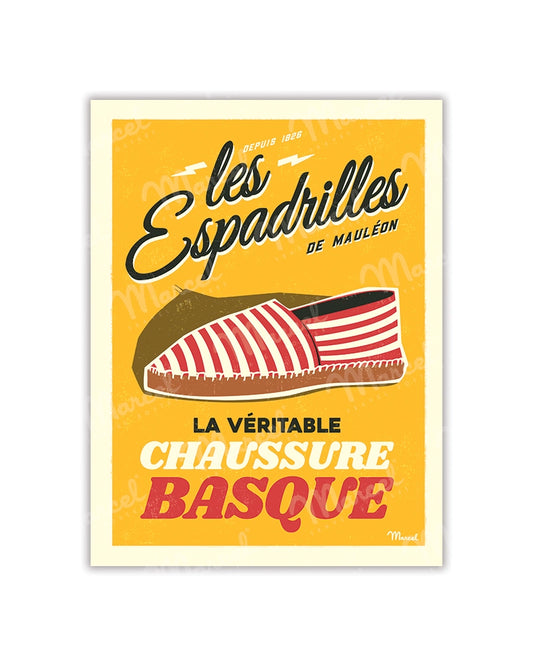 ESPADRILLES Postcard