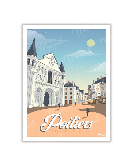 Carte Postale POITIERS