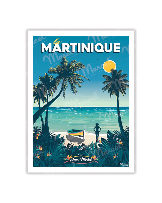Postcard MARTINIQUE "Anse Michel"