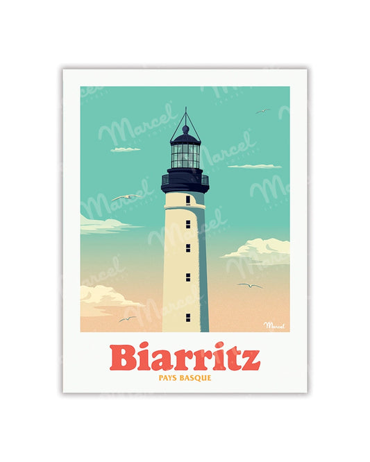 Postcard BIARRITZ "The Lighthouse"