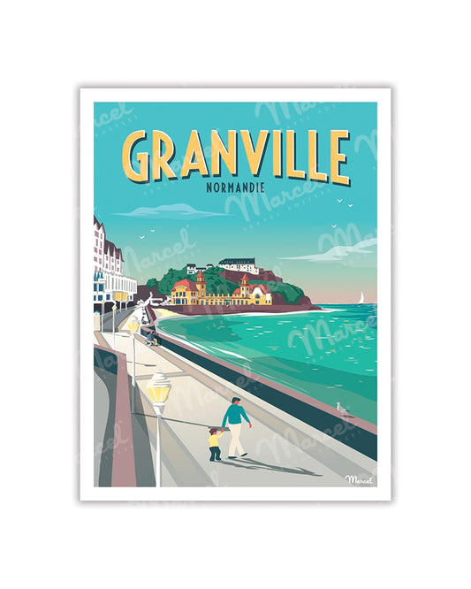GRANVILLE Postcard