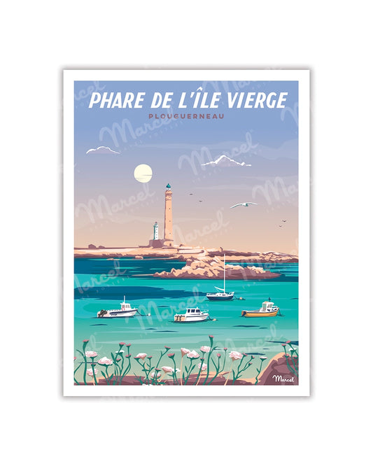 VIRGIN ISLAND LIGHTHOUSE Postcard