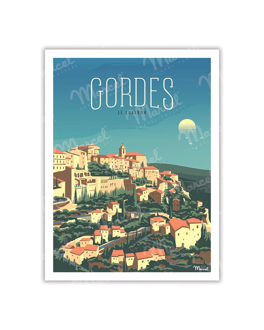 Postcard GORDES ''The Luberon''