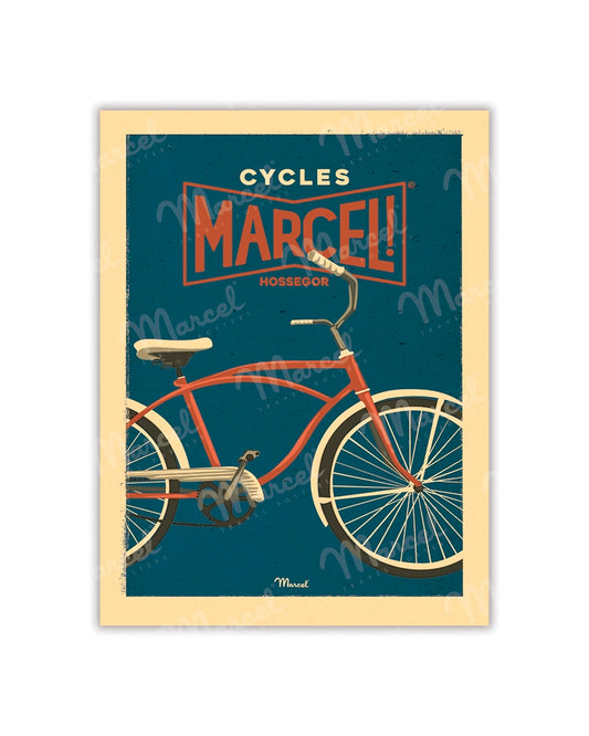 Postcard "Cycles Marcel"