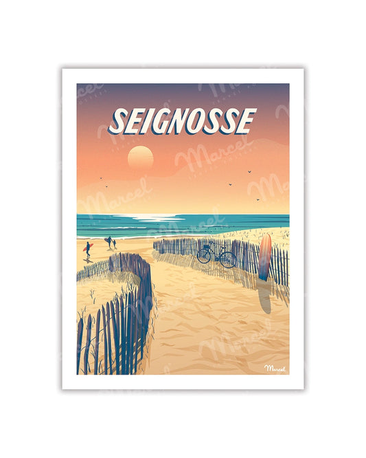 SEIGNOSSE Postcard ''Les Estagnots''