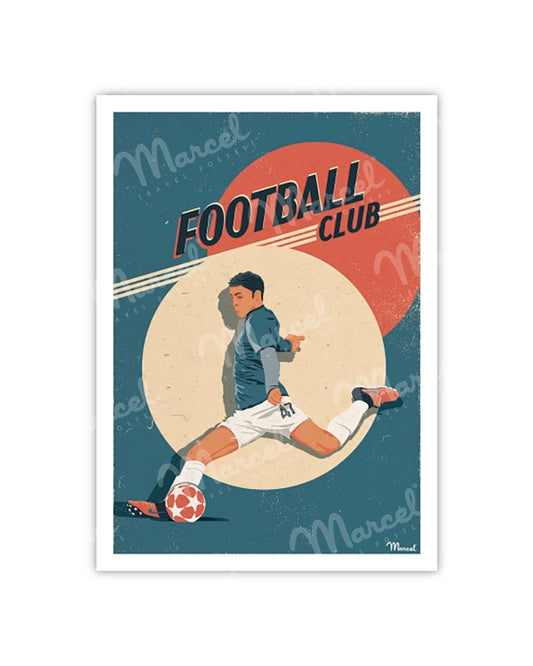 Postcard "Football Club"