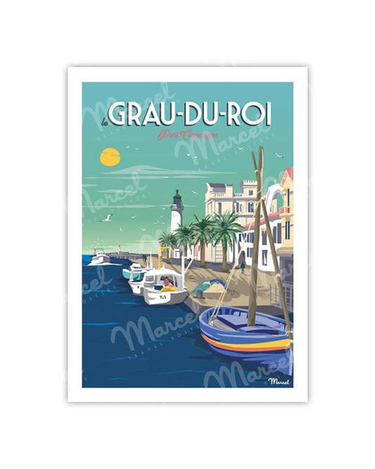 Postcard LE GRAU DU ROI ''Port Camargue''