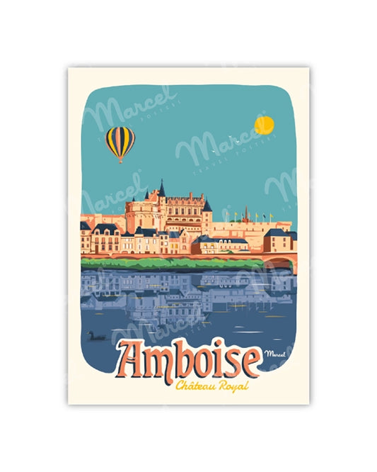 AMBOISE Postcard ''Royal Castle''