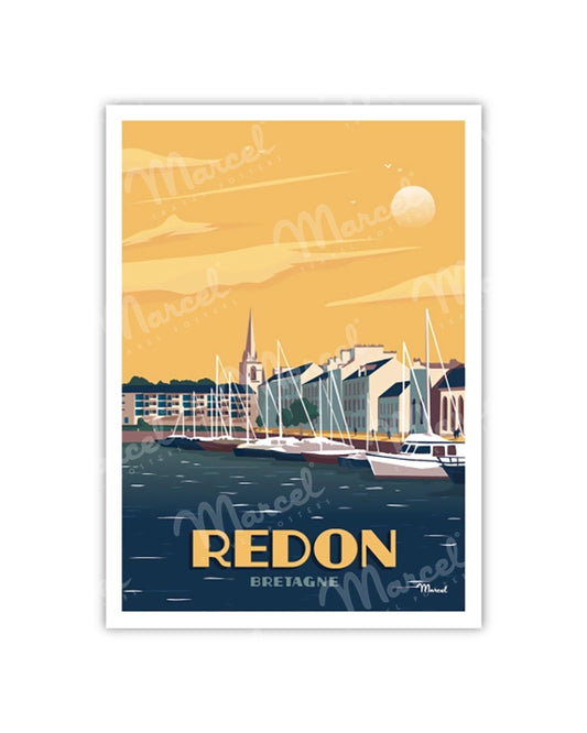 Carte Postale REDON