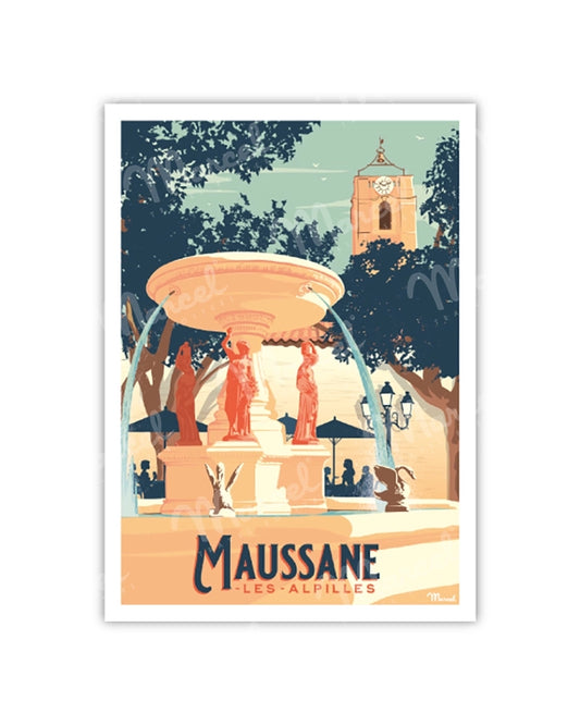 Postcard MAUSSANE-LES-ALPILLES