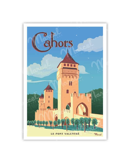 Carte Postale CAHORS