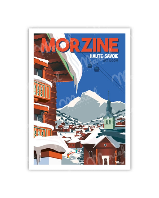 Postcard MORZINE "Haute-Savoie"