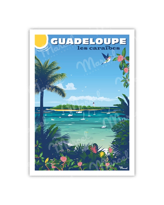 Postcard GUADELOUPE "Le Gosier"