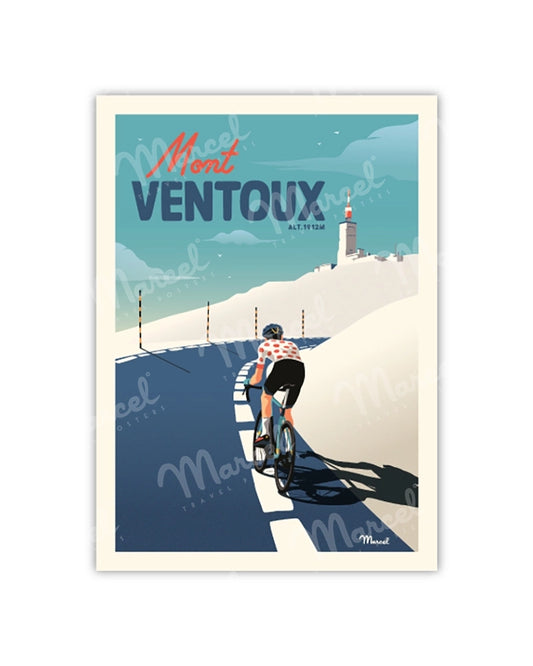 MONT VENTOUX Postcard