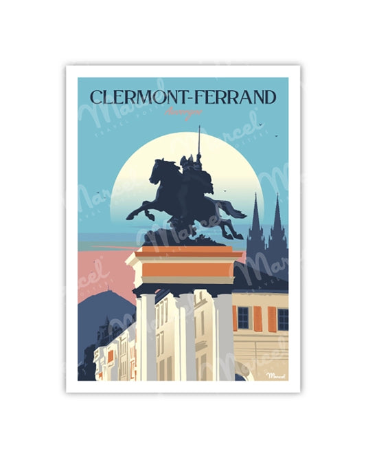 Postcard CLERMONT-FERRAND "Auvergne"