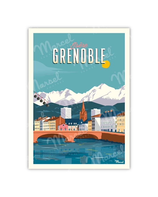 Carte Postale GRENOBLE