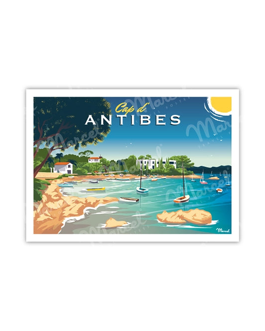 Carte Postale CAP D'ANTIBES