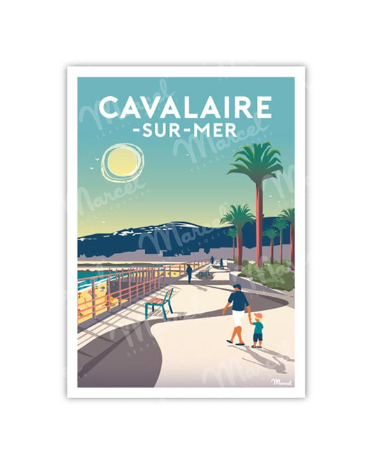 Postcard CAVALAIRE-SUR-MER