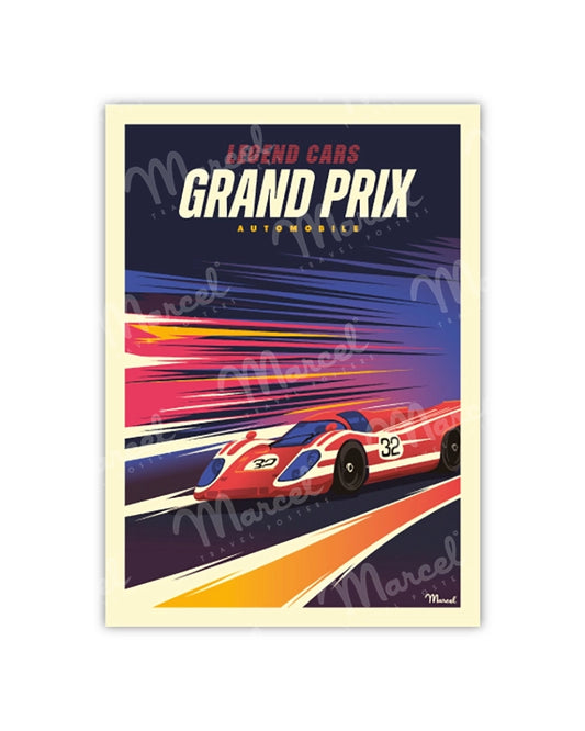 Postcard "Grand Prix"