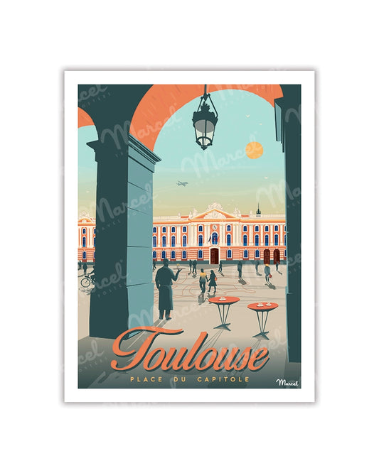 Postcard TOULOUSE "Place du Capitole"