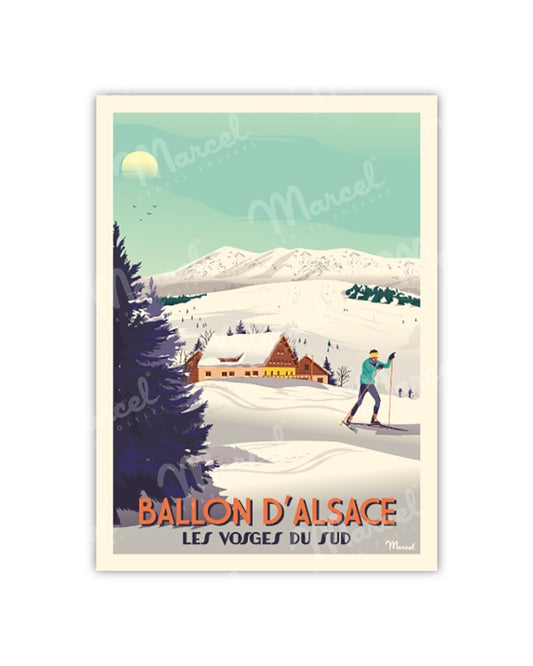 Postcard BALLON D'ALSACE "The Southern VOSGES"