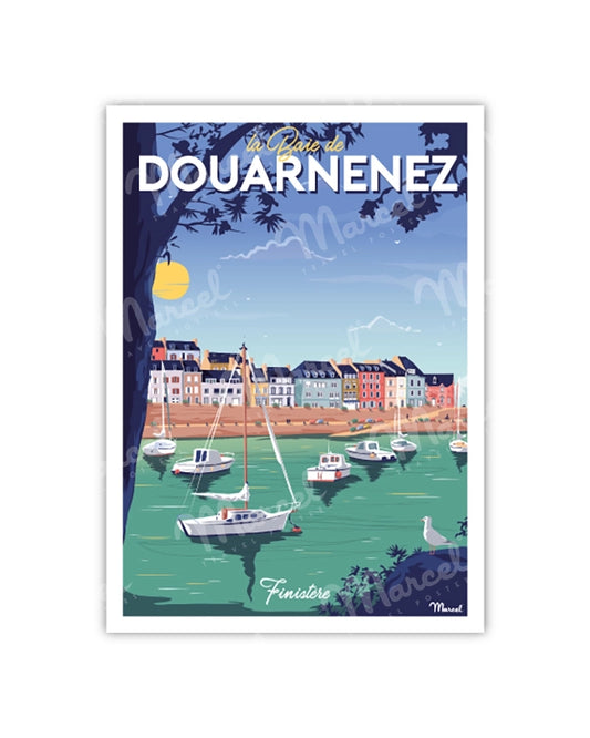 DOUARNENEZ Postcard