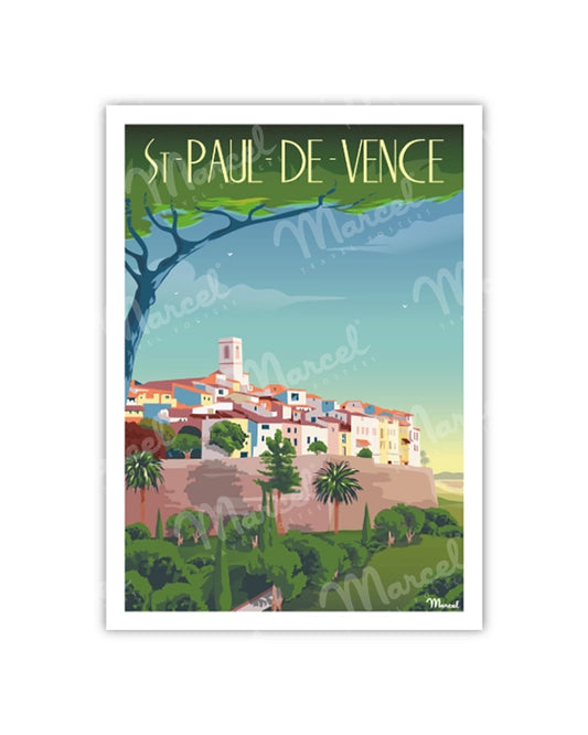 Postcard SAINT-PAUL-DE-VENCE