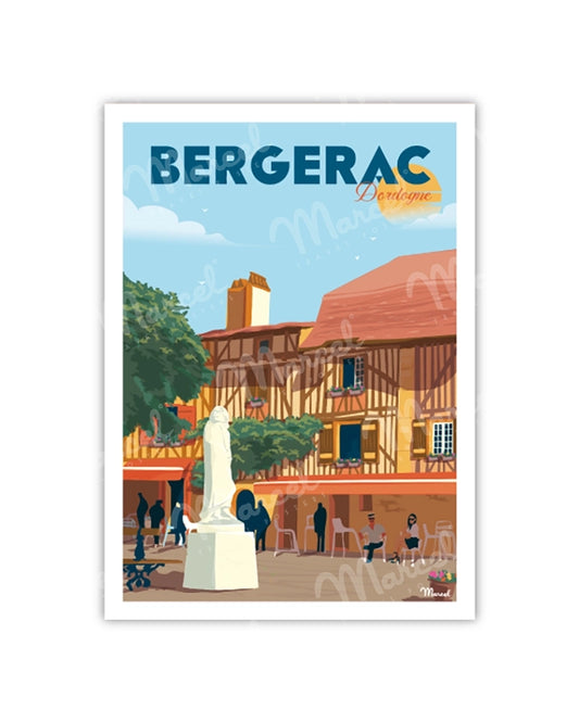 Carte Postale BERGERAC