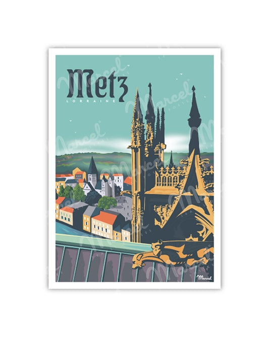 Carte Postale METZ