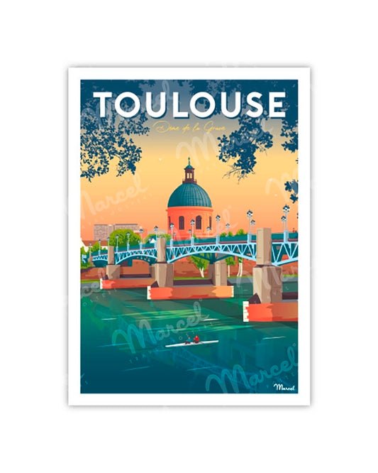 TOULOUSE Postcard "Dome of La Grave"
